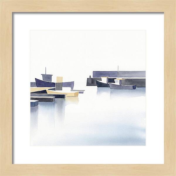 Harbor Serenity In Minimalism