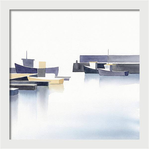 Harbor Serenity In Minimalism