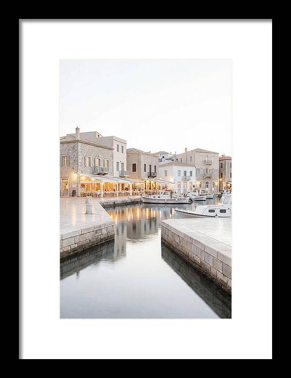 Harbor Town Evening Serenity