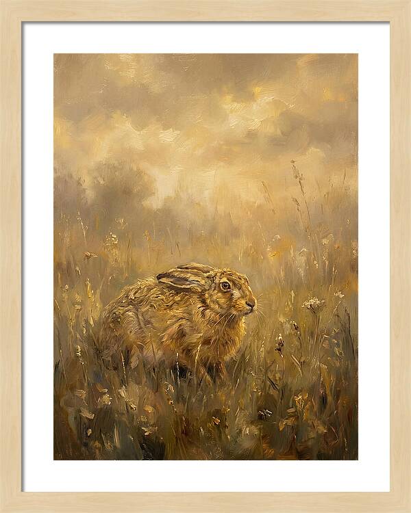 Hare In A Meadow