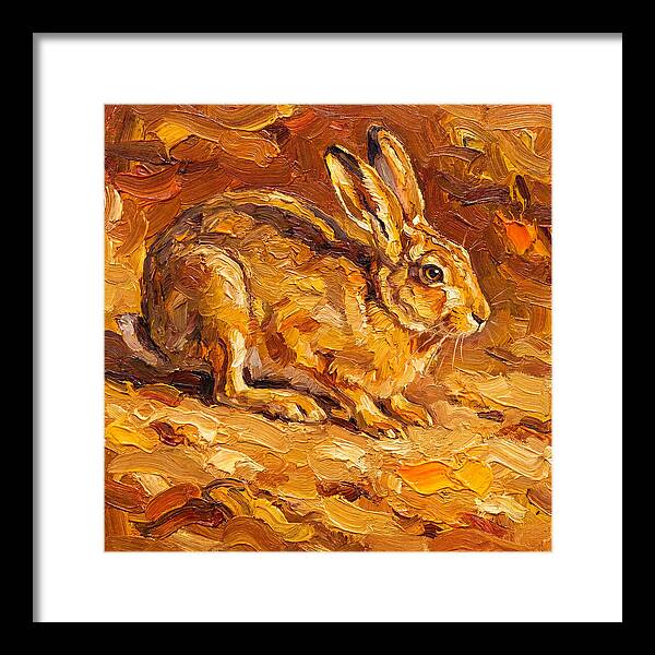 Hare In Mediterranean Landscape