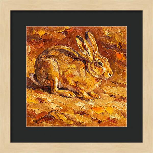 Hare In Mediterranean Landscape