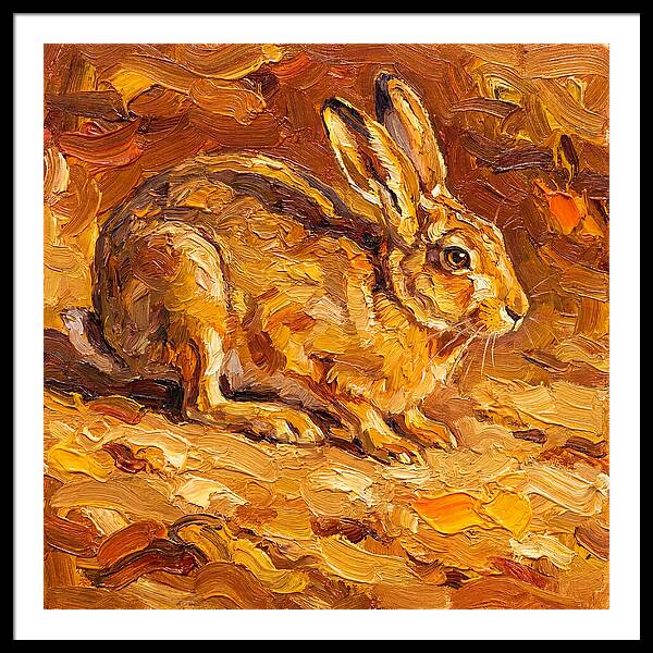 Hare In Mediterranean Landscape