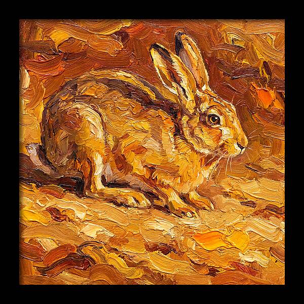 Hare In Mediterranean Landscape