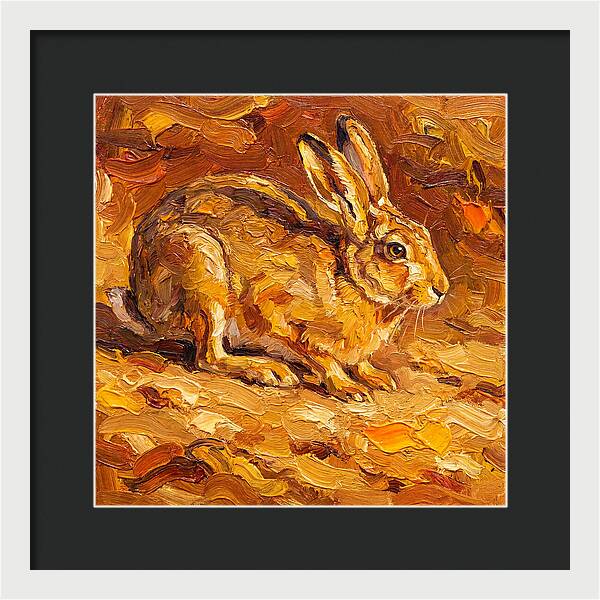 Hare In Mediterranean Landscape