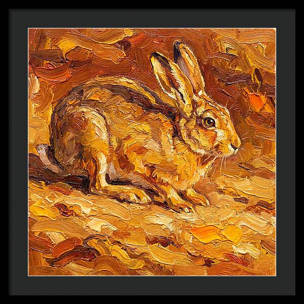 Hare In Mediterranean Landscape