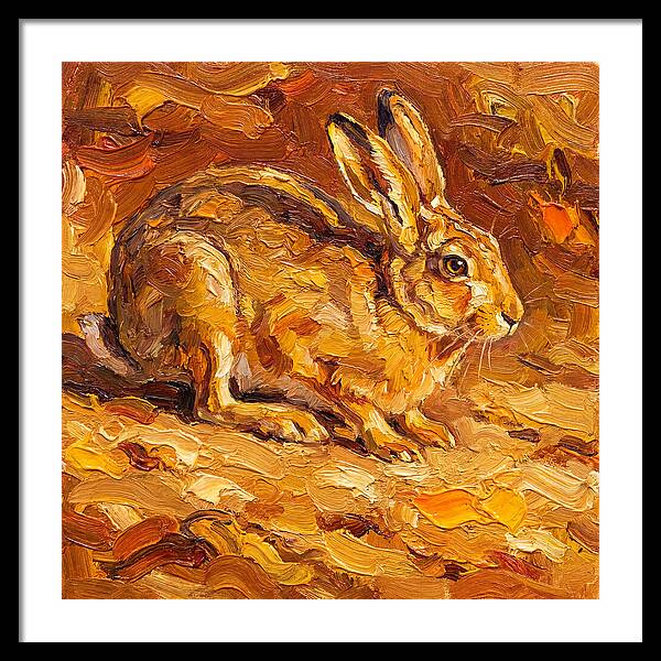 Hare In Mediterranean Landscape