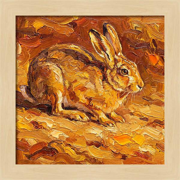 Hare In Mediterranean Landscape