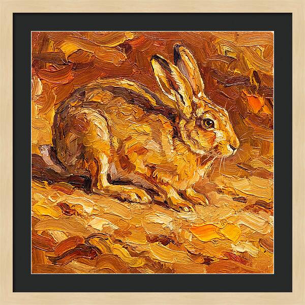 Hare In Mediterranean Landscape