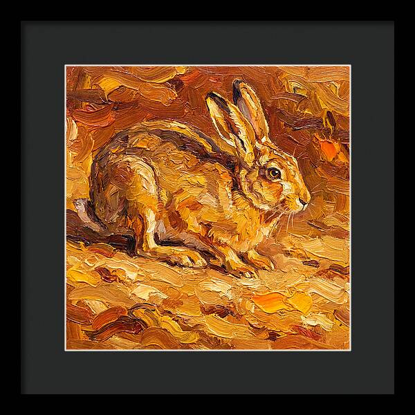 Hare In Mediterranean Landscape