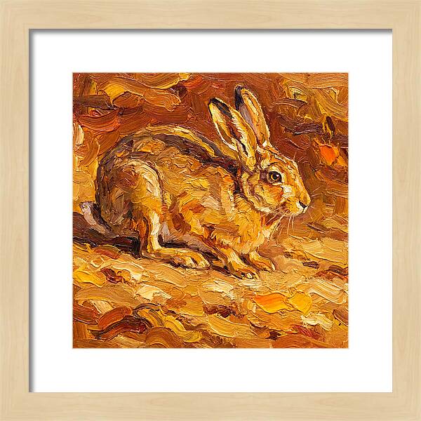 Hare In Mediterranean Landscape