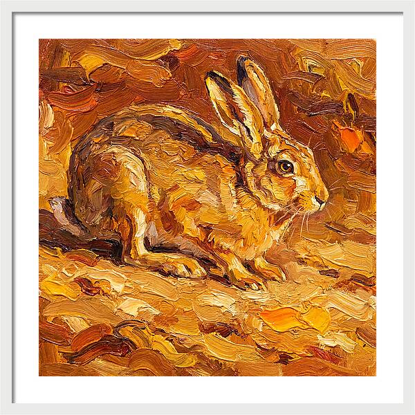 Hare In Mediterranean Landscape