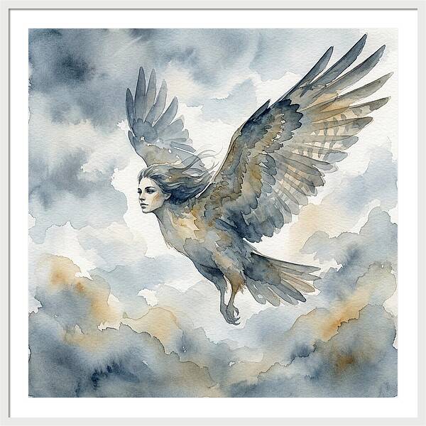 Harpy Eagle In Flight