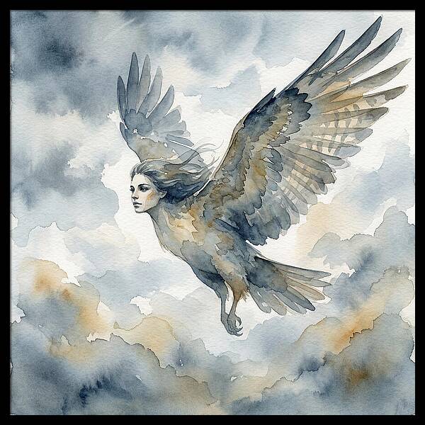 Harpy Eagle In Flight
