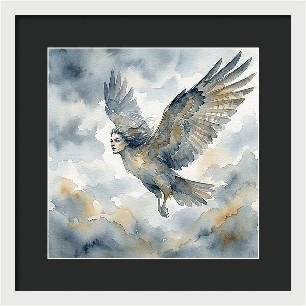 Harpy Eagle In Flight