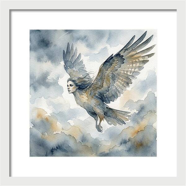 Harpy Eagle In Flight