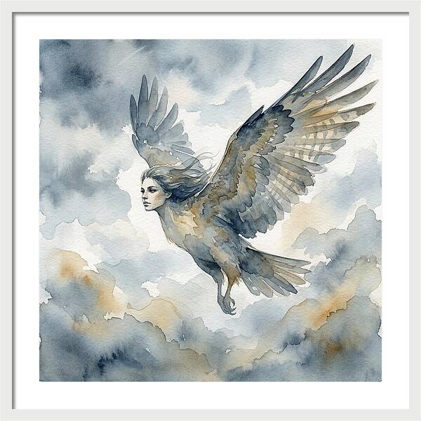 Harpy Eagle In Flight