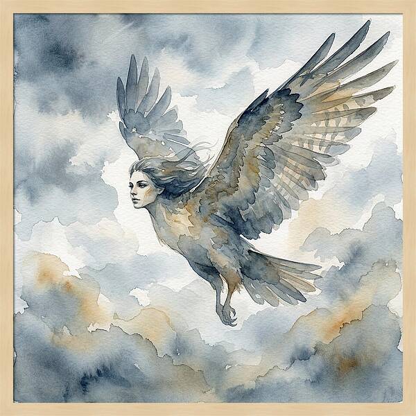 Harpy Eagle In Flight