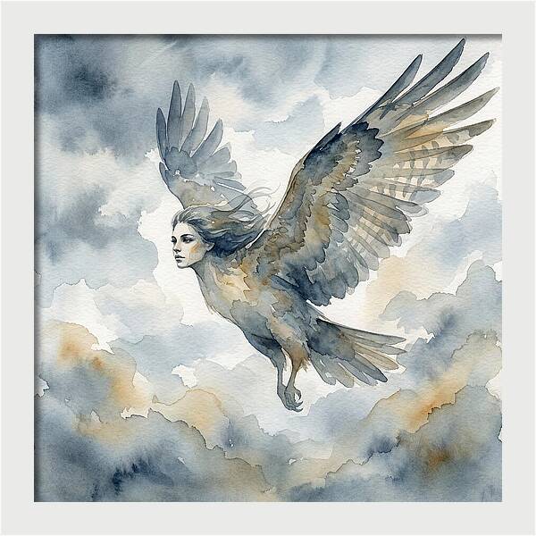 Harpy Eagle In Flight