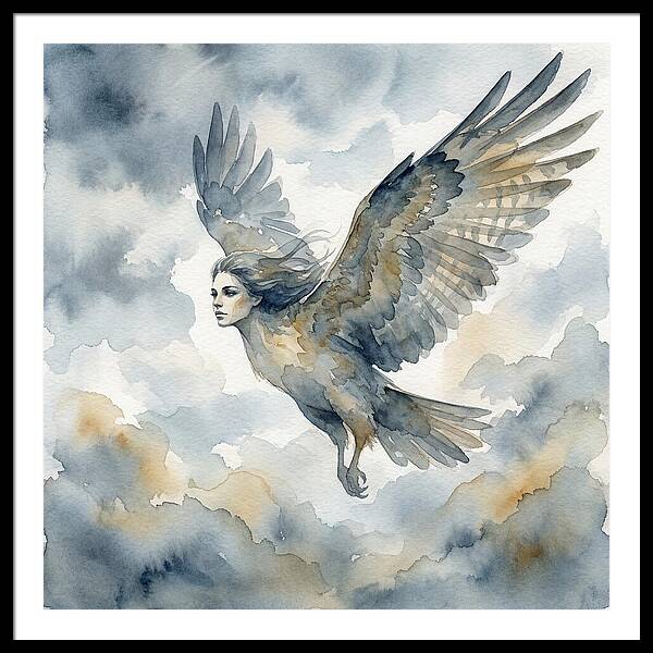 Harpy Eagle In Flight