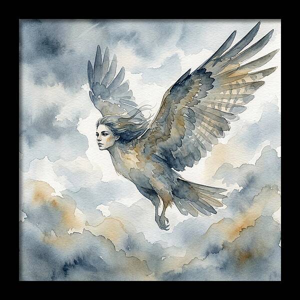 Harpy Eagle In Flight