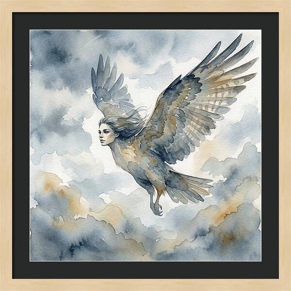 Harpy Eagle In Flight