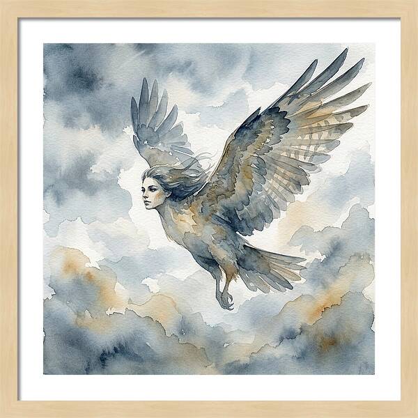 Harpy Eagle In Flight