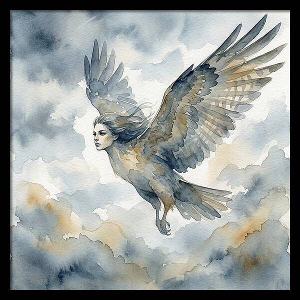Harpy Eagle In Flight
