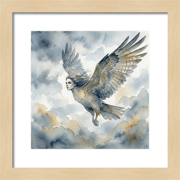 Harpy Eagle In Flight