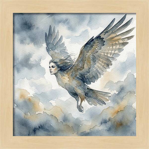 Harpy Eagle In Flight
