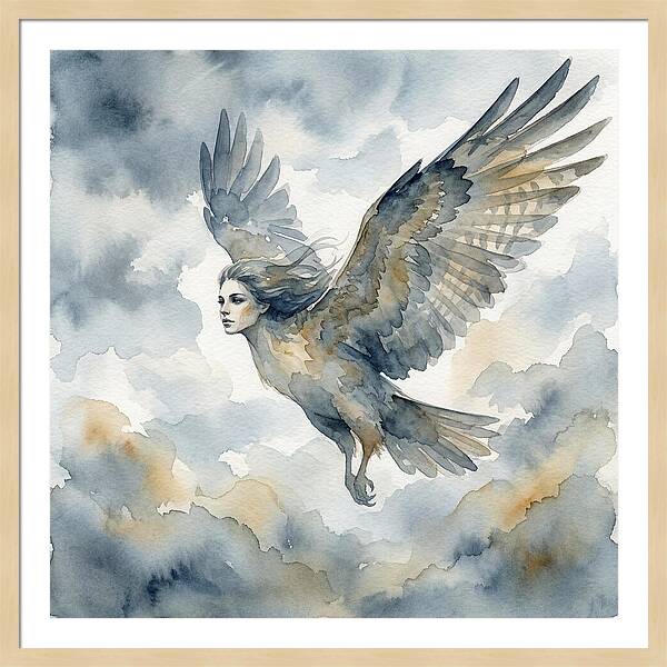 Harpy Eagle In Flight