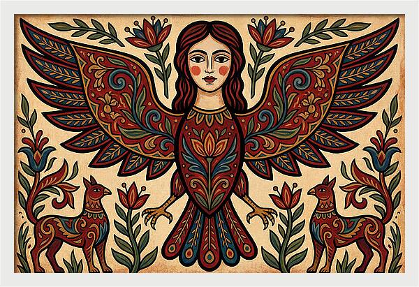 Harpy Folk Embrace Nature