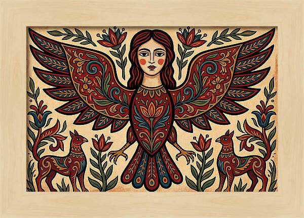 Harpy Folk Embrace Nature