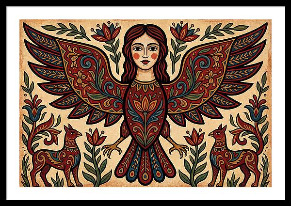 Harpy Folk Embrace Nature