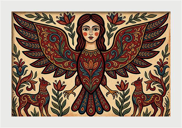Harpy Folk Embrace Nature