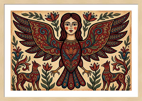 Harpy Folk Embrace Nature