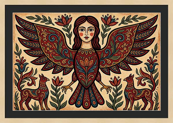 Harpy Folk Embrace Nature
