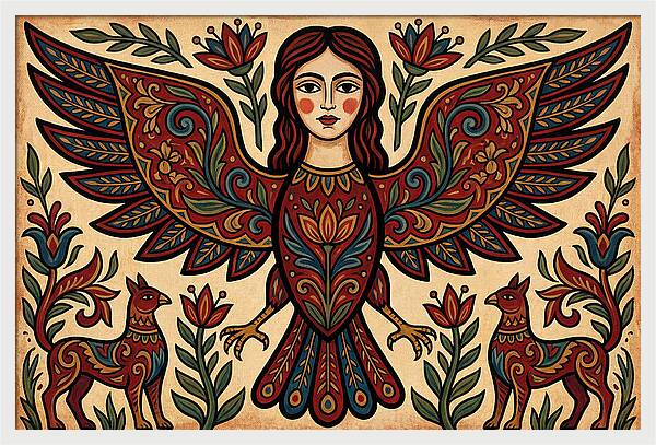 Harpy Folk Embrace Nature
