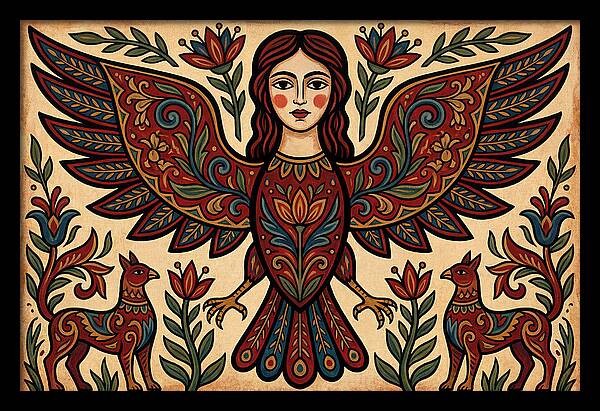 Harpy Folk Embrace Nature