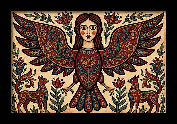 Harpy Folk Embrace Nature