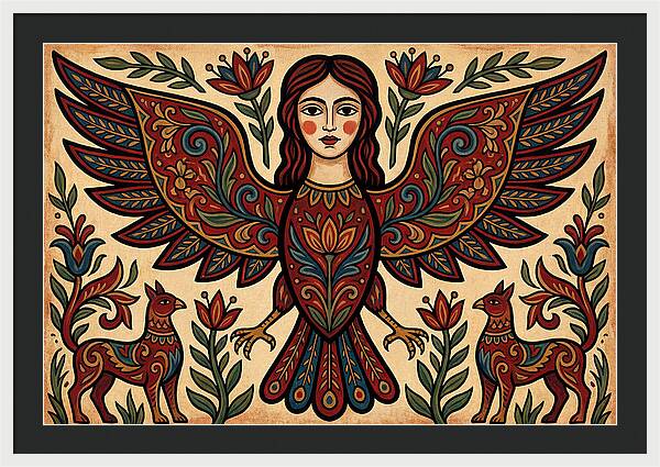 Harpy Folk Embrace Nature