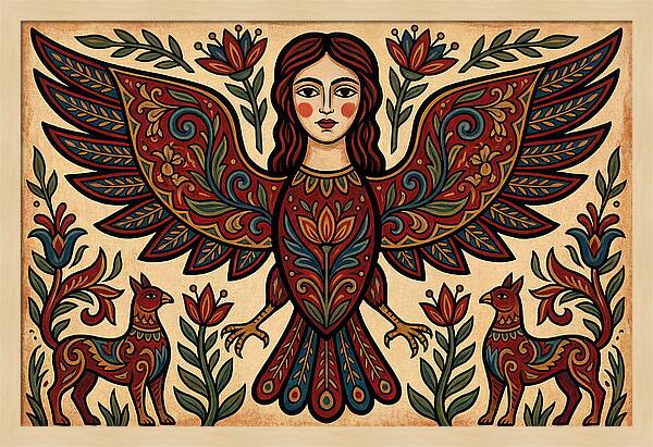 Harpy Folk Embrace Nature