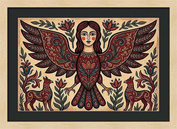 Harpy Folk Embrace Nature