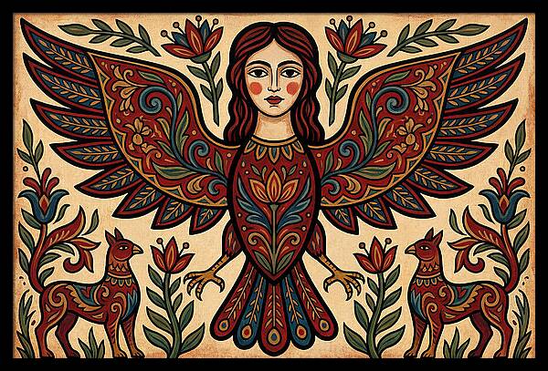 Harpy Folk Embrace Nature