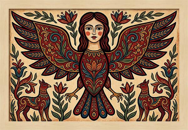 Harpy Folk Embrace Nature