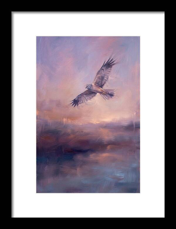 Harrier In Flight