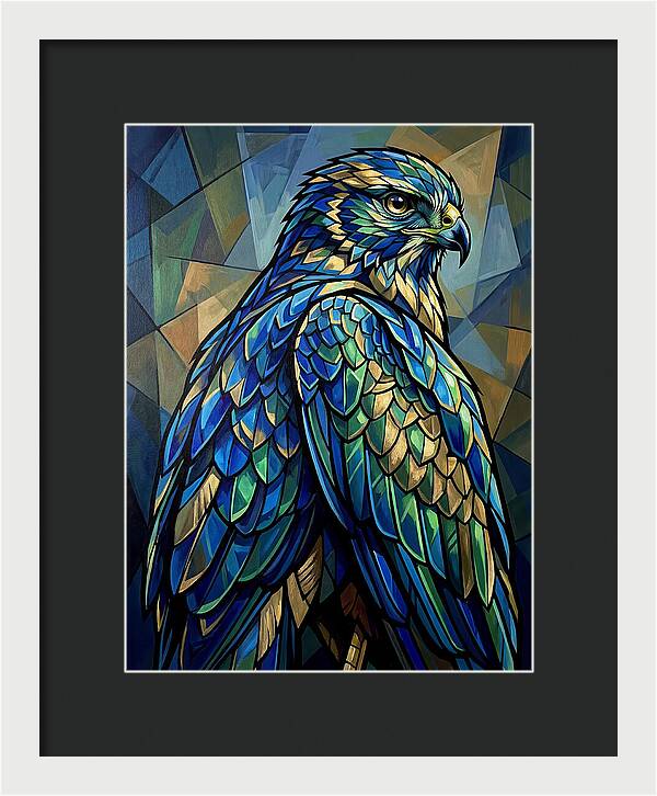 Harrier In Vibrant Colors