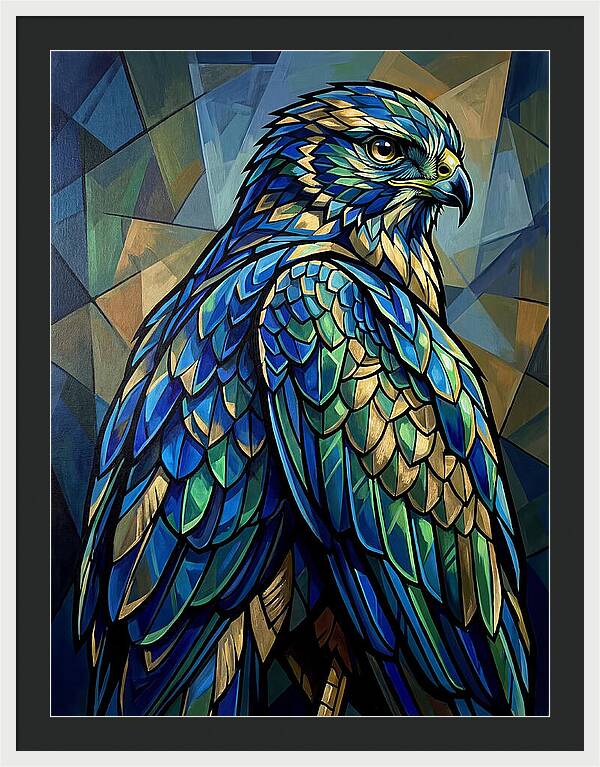 Harrier In Vibrant Colors