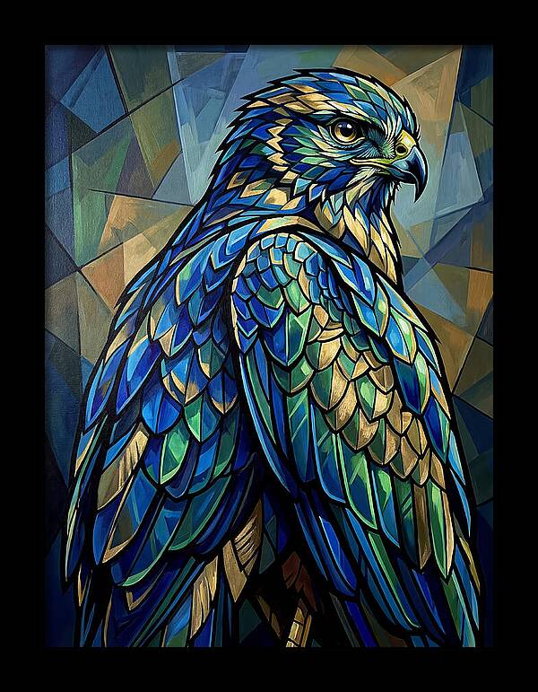 Harrier In Vibrant Colors