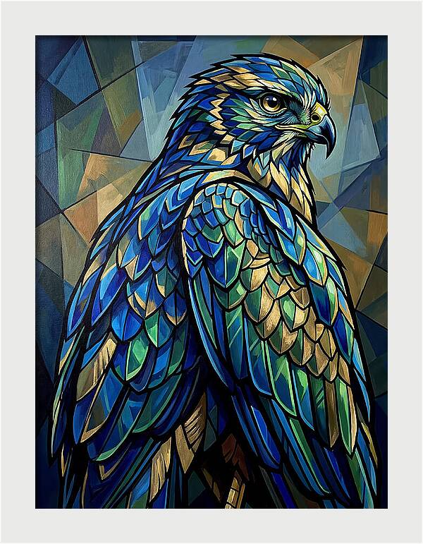 Harrier In Vibrant Colors